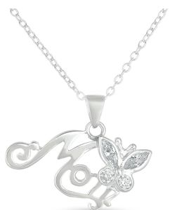 Womens 1/2 CT. T.W. White Cubic Zirconia Sterling